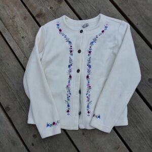 Floral Embroidered Fleece - L.L. Bean
